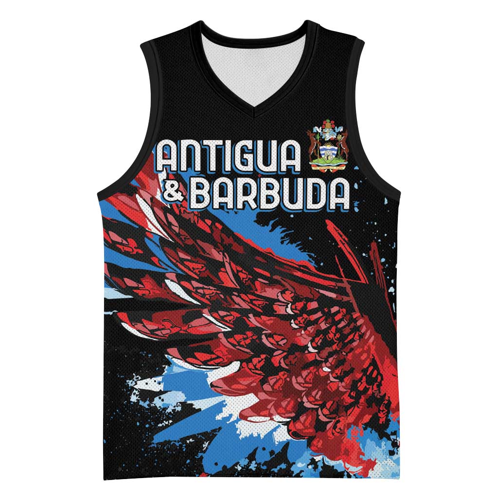 Afro-Antigua and Barbuda Cricket Custom Basketball Jersey Falcons Wings - Take Off LT7