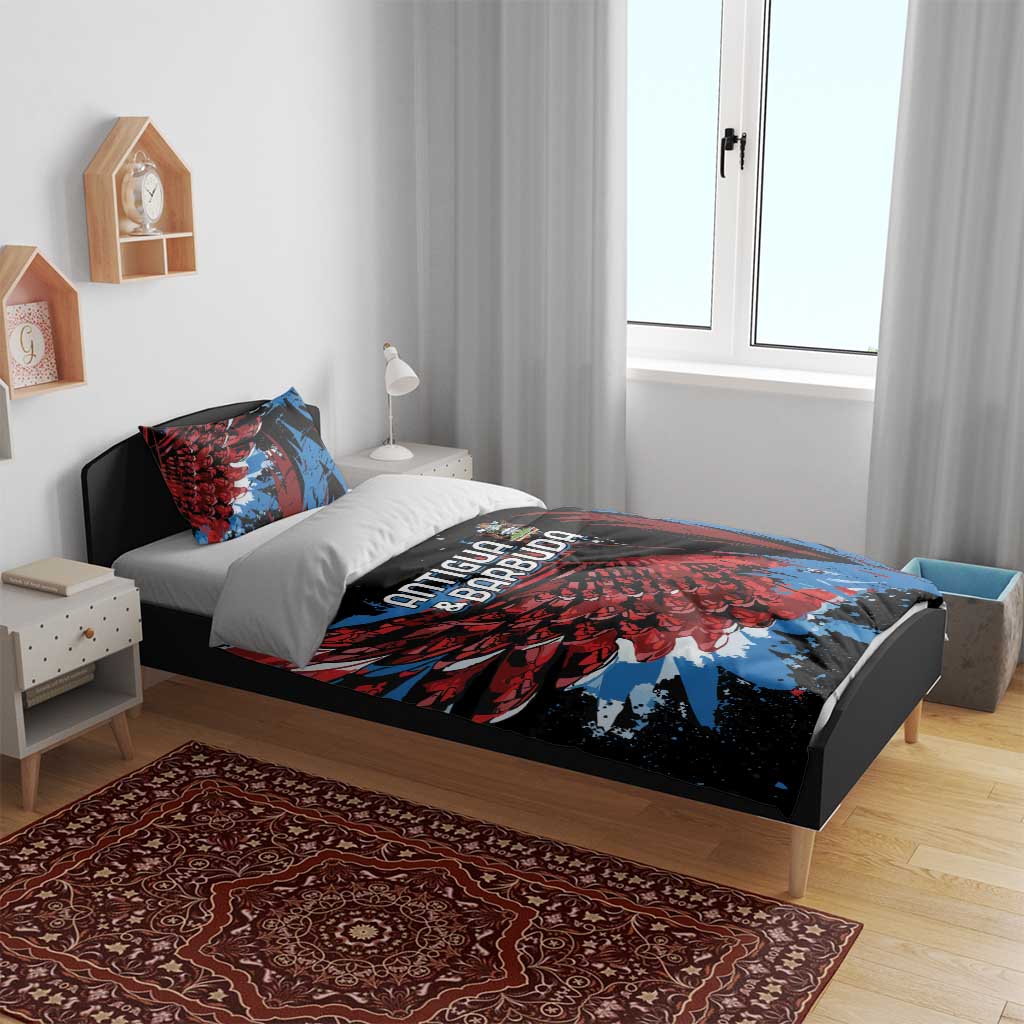 Afro-Antigua and Barbuda Cricket Bedding Set Falcons Wings - Take Off - African Pride