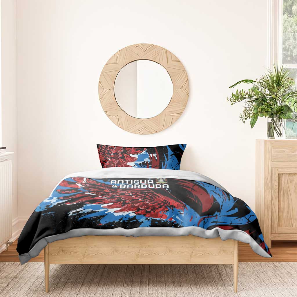 Afro-Antigua and Barbuda Cricket Bedding Set Falcons Wings - Take Off - African Pride
