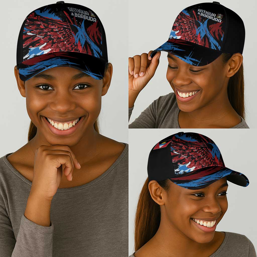 Antigua and Barbuda Cricket Classic Cap Falcons Wings - Take Off - African Pride