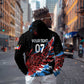 Afro-Antigua and Barbuda Cricket Custom Hoodie Falcons Wings - Take Off - African Pride