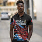 Afro-Antigua and Barbuda Cricket Custom Polo Shirt Falcons Wings - Take Off - African Pride