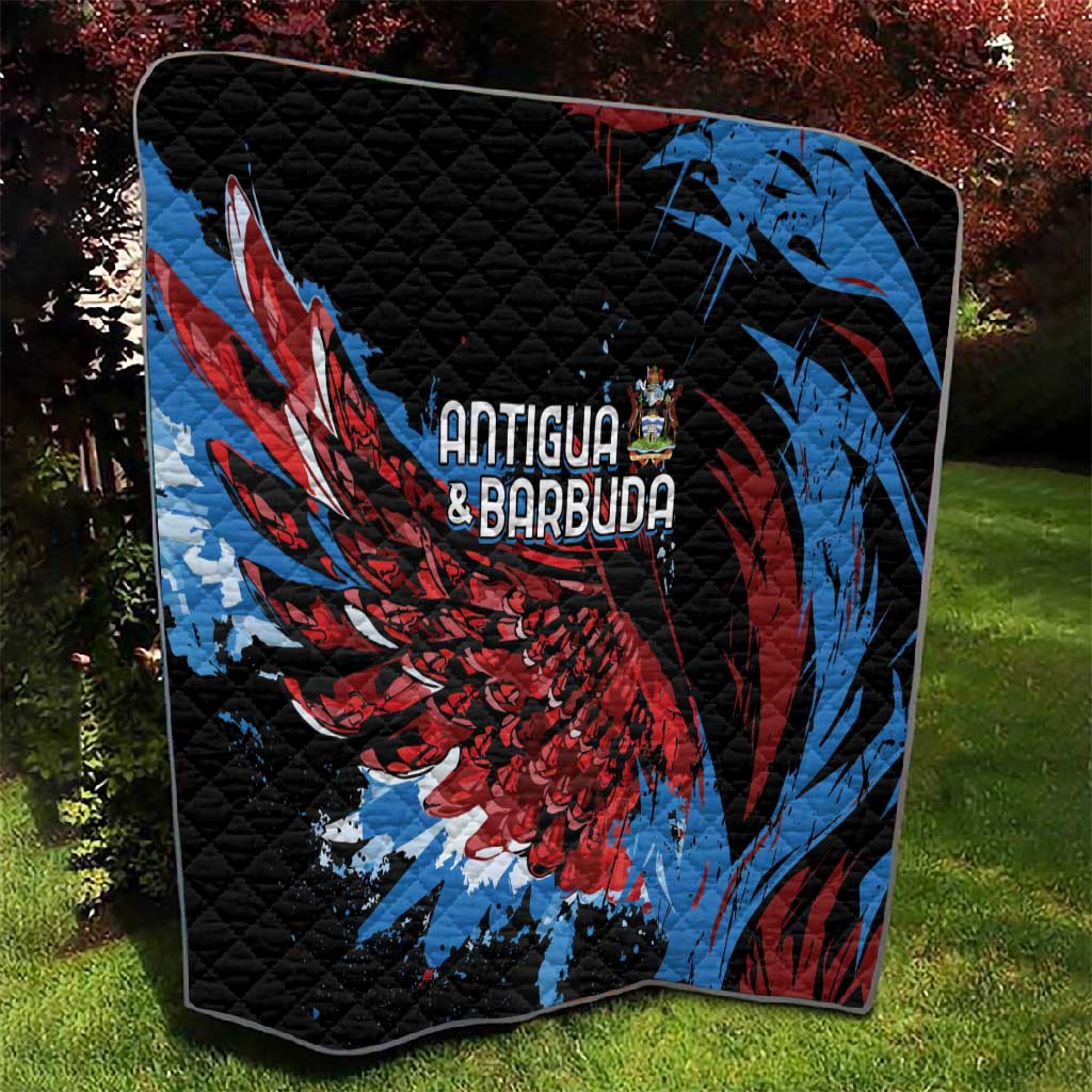 Afro-Antigua and Barbuda Cricket Quilt Falcons Wings - Take Off - African Pride