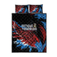 Afro-Antigua and Barbuda Cricket Quilt Bed Set Falcons Wings - Take Off - African Pride