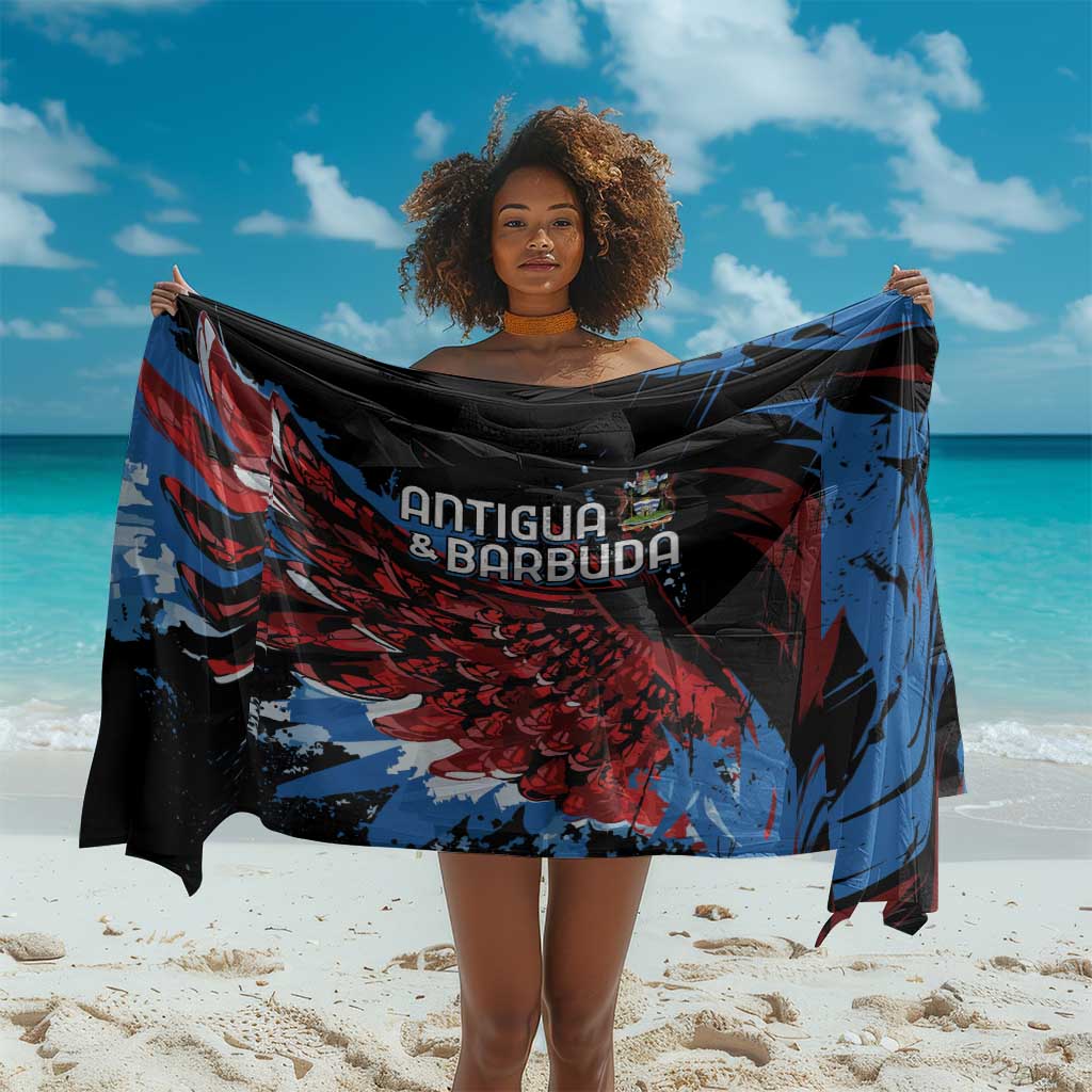 Afro-Antigua and Barbuda Cricket Sarong Falcons Wings - Take Off - African Pride