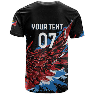 Afro-Antigua and Barbuda Cricket Custom T shirt Falcons Wings - Take Off - African Pride