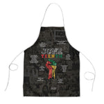 Juneteenth Black History Apron Inspirational Quotes Collage