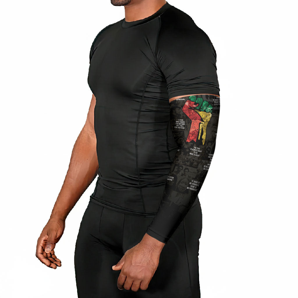Juneteenth Black History Arm Sleeves Inspirational Quotes Collage
