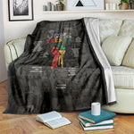 Juneteenth Black History Blanket Inspirational Quotes Collage