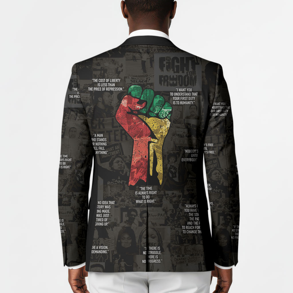 Juneteenth Black History Blazer Inspirational Quotes Collage