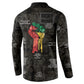 Juneteenth Black History Button Sweatshirt Inspirational Quotes Collage