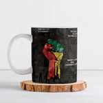 Juneteenth Black History Ceramic Mug Inspirational Quotes Collage