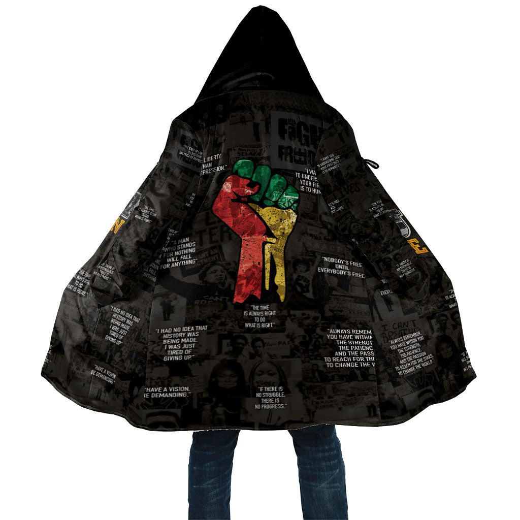 Juneteenth Black History Cloak Inspirational Quotes Collage