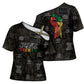 Juneteenth Black History Cross Shoulder Shirt Inspirational Quotes Collage