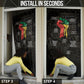 Juneteenth Black History Door Cover Inspirational Quotes Collage
