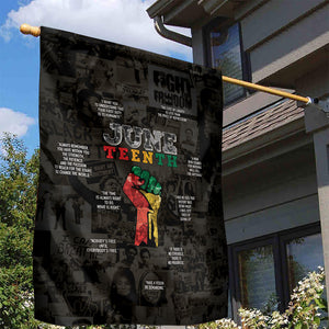 Juneteenth Black History Garden Flag Inspirational Quotes Collage