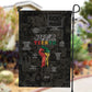 Juneteenth Black History Garden Flag Inspirational Quotes Collage