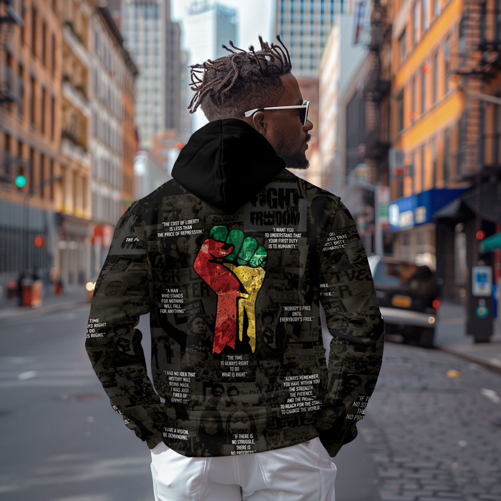 Juneteenth Black History Hoodie Inspirational Quotes Collage