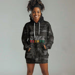 Juneteenth Black History Hoodie Dress Inspirational Quotes Collage