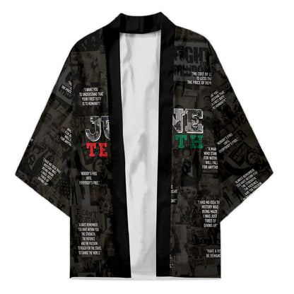 Juneteenth Black History Kimono Inspirational Quotes Collage