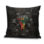 Juneteenth Black History Pillow Cover Inspirational Quotes Collage