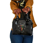 Juneteenth Black History Shoulder Handbag Inspirational Quotes Collage
