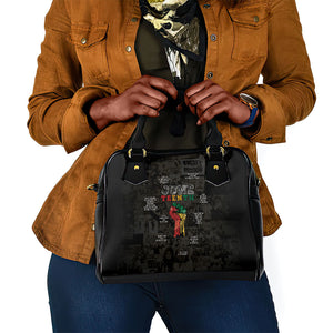 Juneteenth Black History Shoulder Handbag Inspirational Quotes Collage