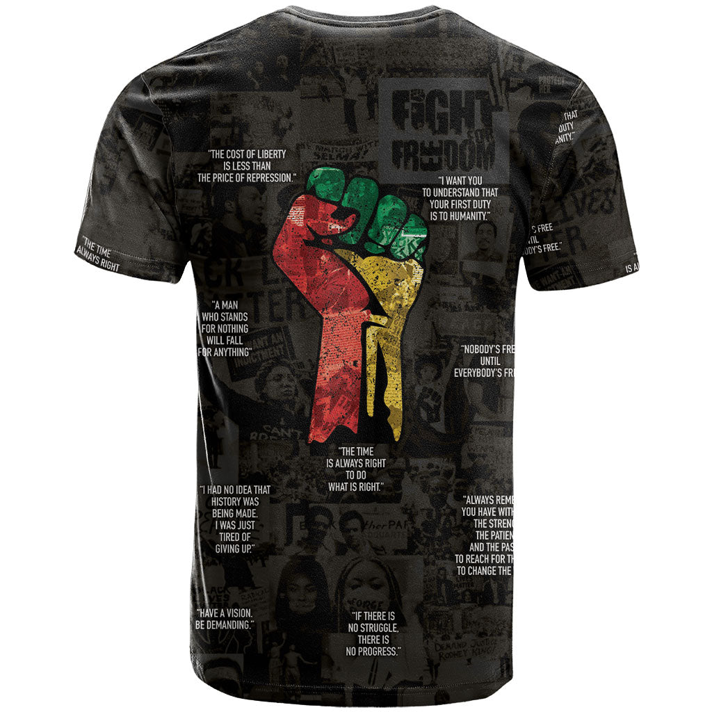 Juneteenth Black History T shirt Inspirational Quotes Collage