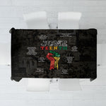 Juneteenth Black History Tablecloth Inspirational Quotes Collage