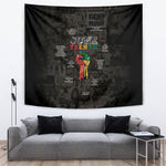 Juneteenth Black History Tapestry Inspirational Quotes Collage