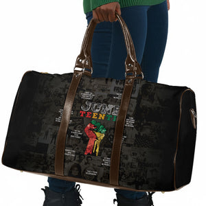 Juneteenth Black History Travel Bag Inspirational Quotes Collage