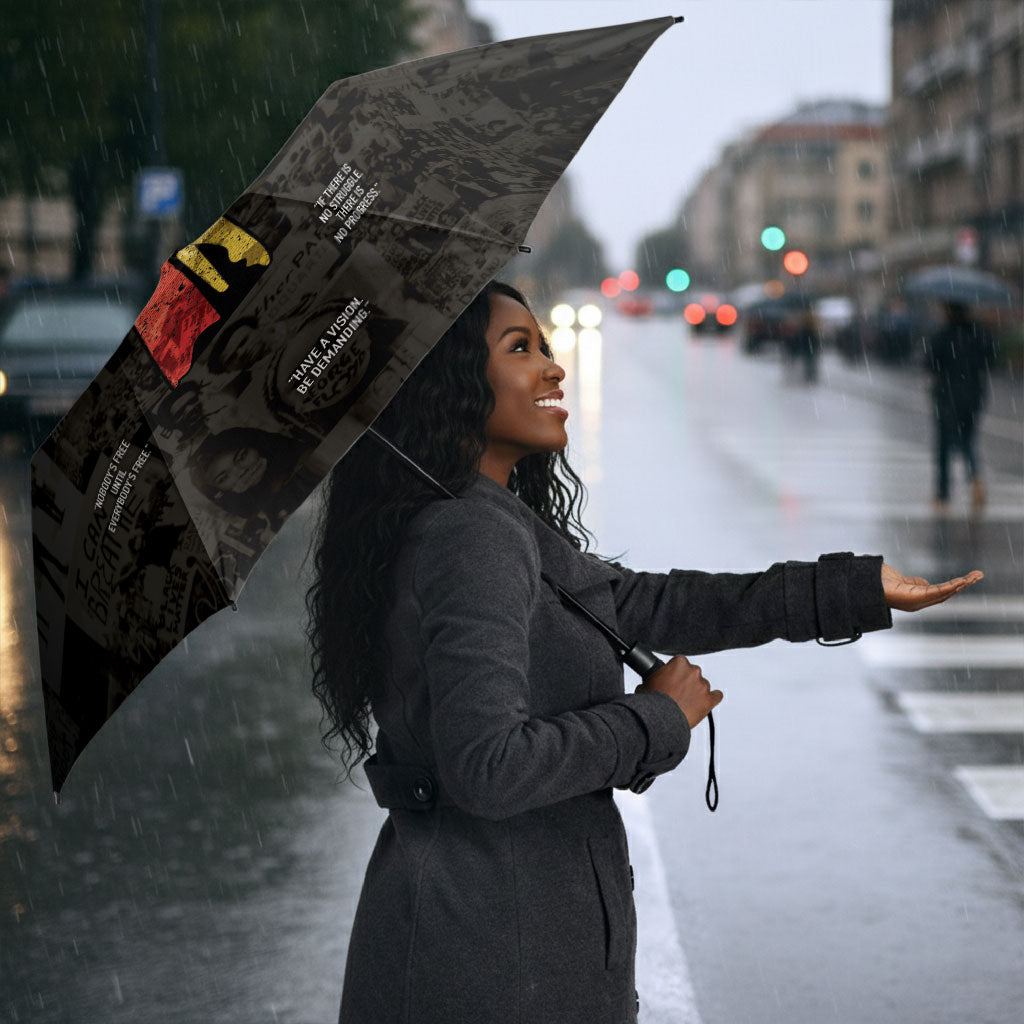 Juneteenth Black History Umbrella Inspirational Quotes Collage