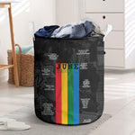 Juneteenth 2026 Black History Laundry Basket Freedom Quotes Collage