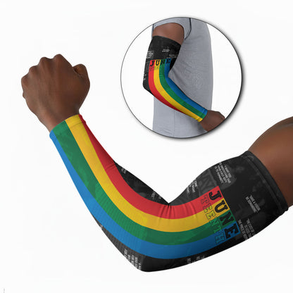 Juneteenth 2026 Black History Arm Sleeves Freedom Quotes Collage
