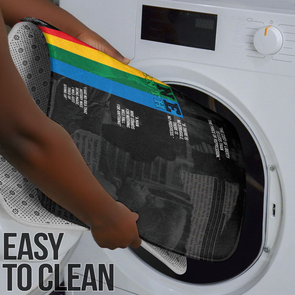 Juneteenth 2026 Black History Bathroom Set Freedom Quotes Collage