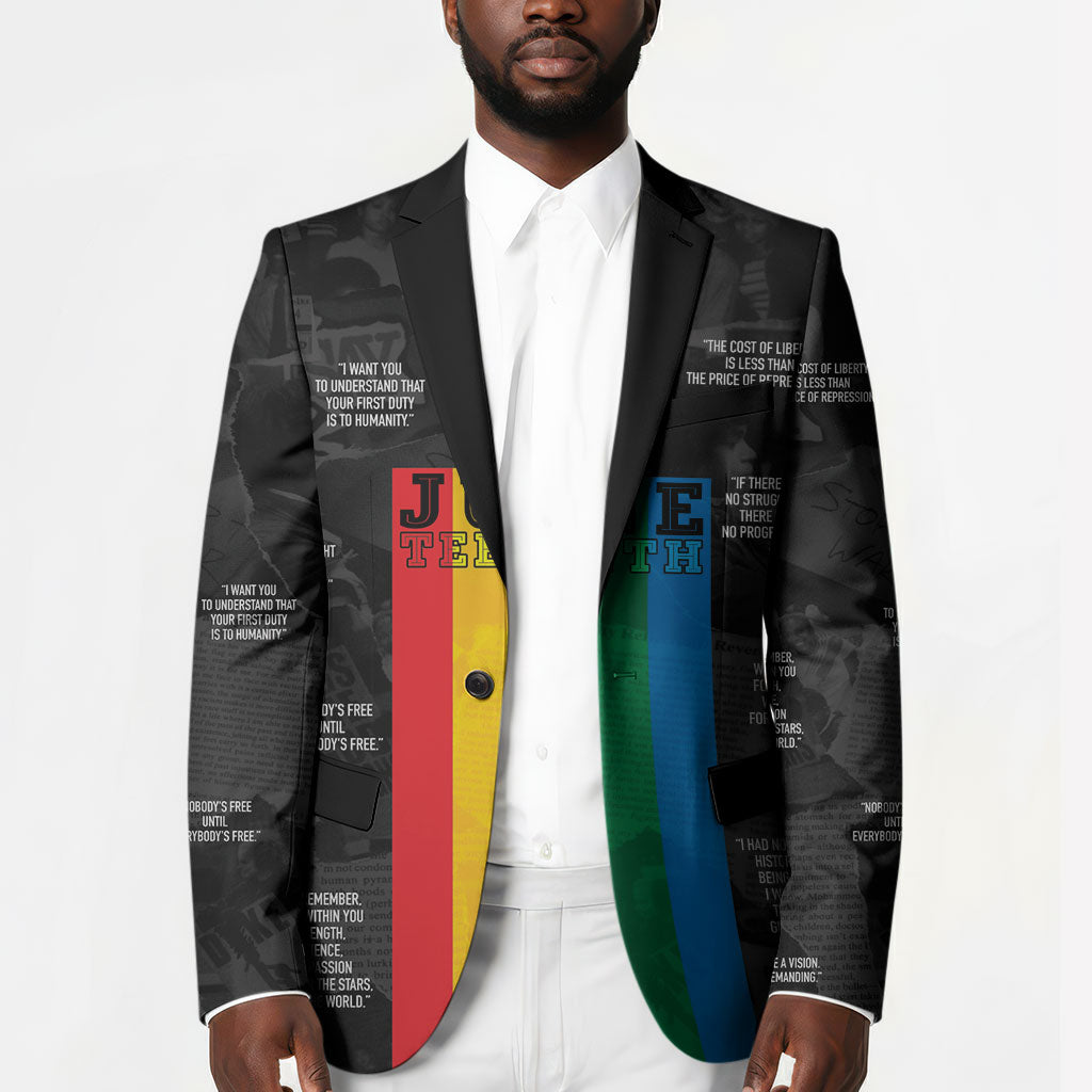 Juneteenth 2026 Black History Blazer Freedom Quotes Collage