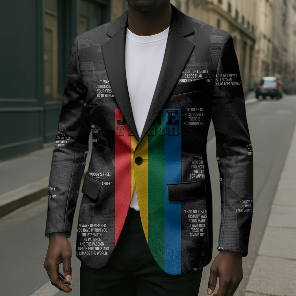 Juneteenth 2026 Black History Blazer Freedom Quotes Collage