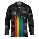 Juneteenth 2026 Black History Hockey Jersey Freedom Quotes Collage