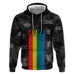 Juneteenth 2026 Black History Hoodie Freedom Quotes Collage