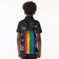 Juneteenth 2026 Black History Kid Polo Shirt Freedom Quotes Collage
