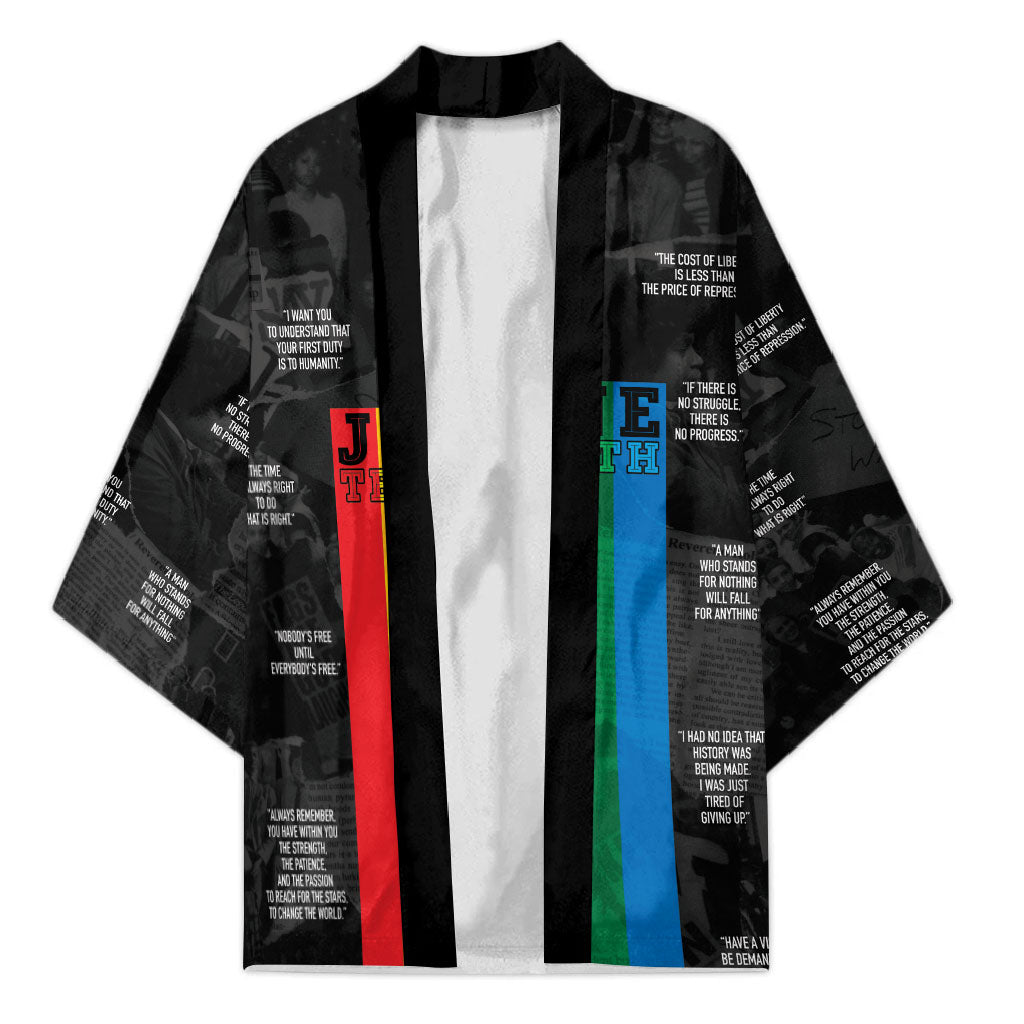 Juneteenth 2026 Black History Kimono Freedom Quotes Collage