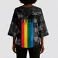 Juneteenth 2026 Black History Kimono Sleeve Blouse Freedom Quotes Collage