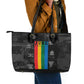 Juneteenth 2026 Black History Leather Tote Bag Freedom Quotes Collage