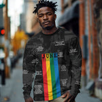 Juneteenth 2026 Black History Long Sleeve Shirt Freedom Quotes Collage