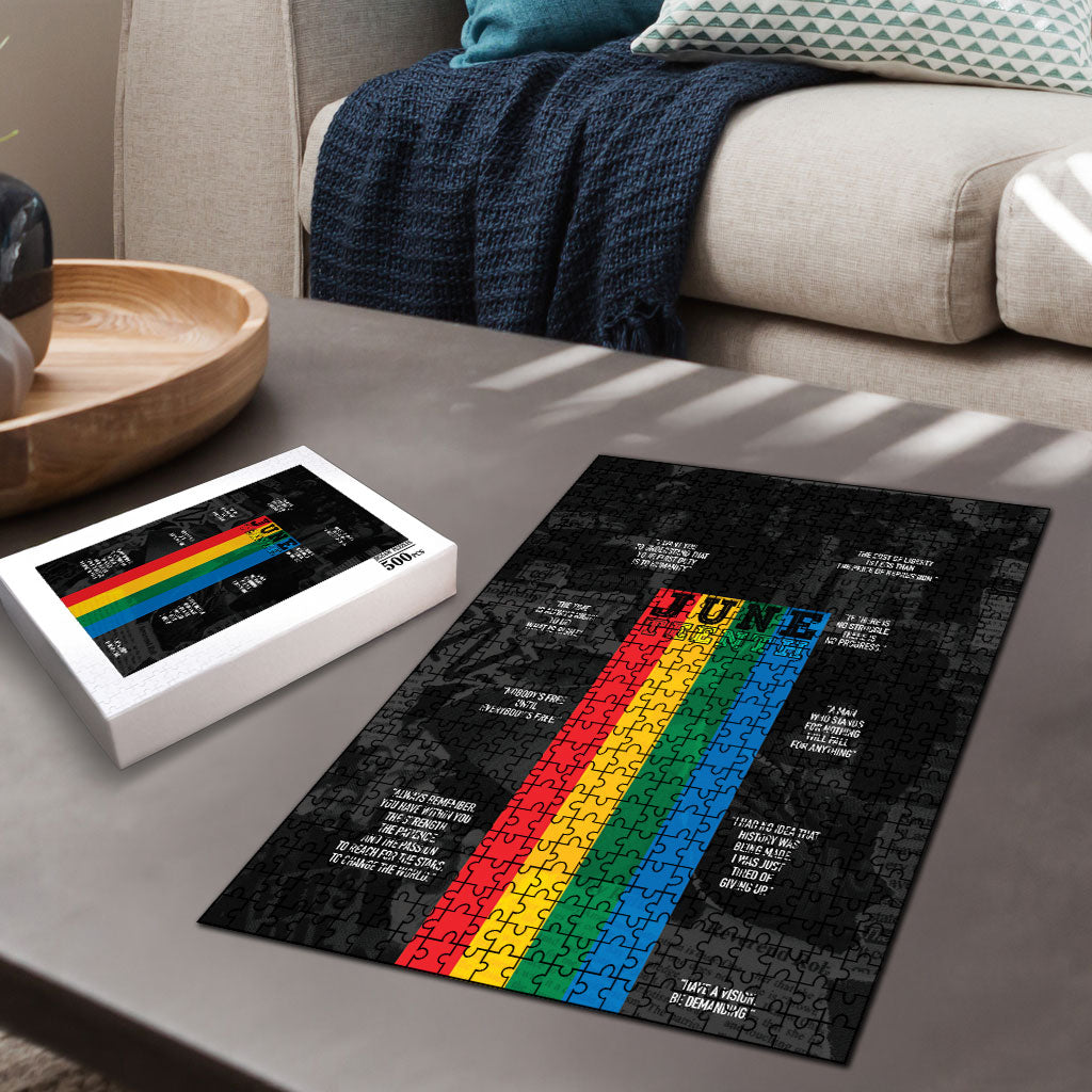 Juneteenth 2026 Black History Puzzle Freedom Quotes Collage