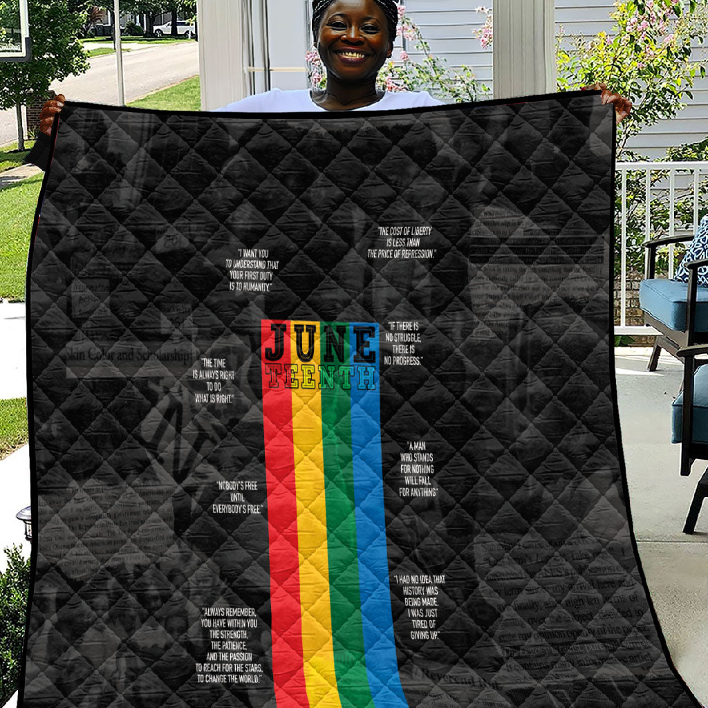 Juneteenth 2026 Black History Quilt Freedom Quotes Collage