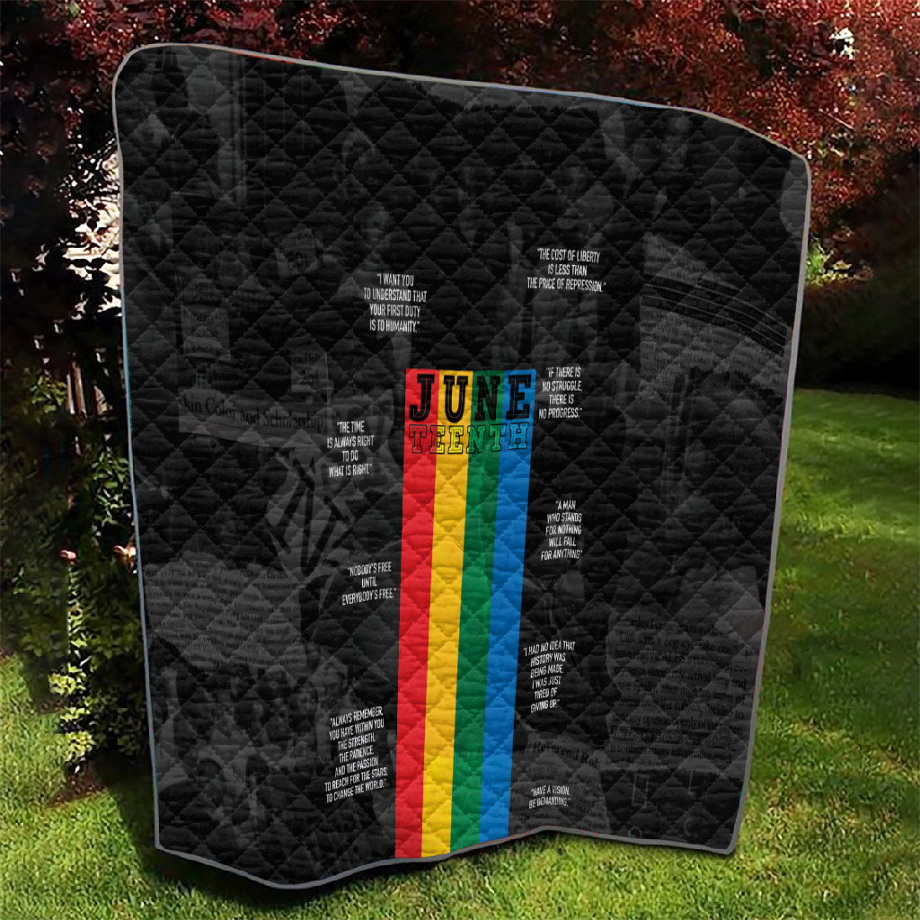 Juneteenth 2026 Black History Quilt Freedom Quotes Collage