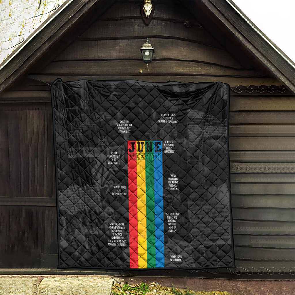 Juneteenth 2026 Black History Quilt Freedom Quotes Collage