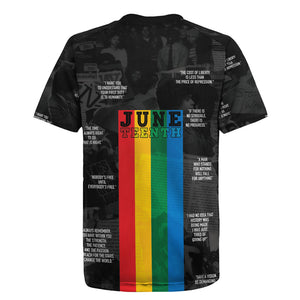 Juneteenth 2026 Black History Rugby Jersey Freedom Quotes Collage