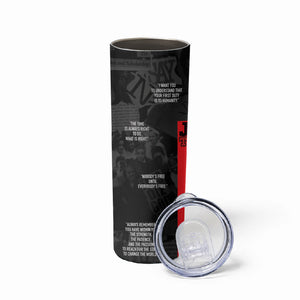 Juneteenth 2026 Black History Skinny Tumbler Freedom Quotes Collage